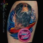 Tattoos - SURFING GUINEA PIG TATTOO - 109363